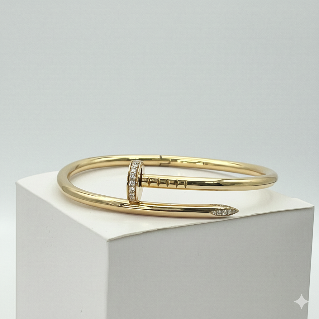 Nail Bangle (SOLD - INQUIRE FOR MADE TO ORDER)