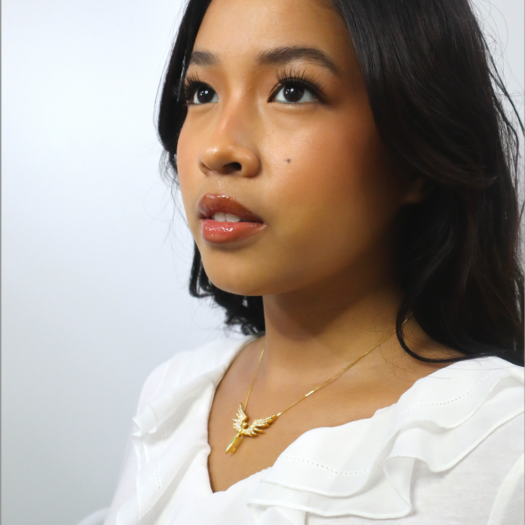 Angel Pin/Pendant – 14K Yellow Gold