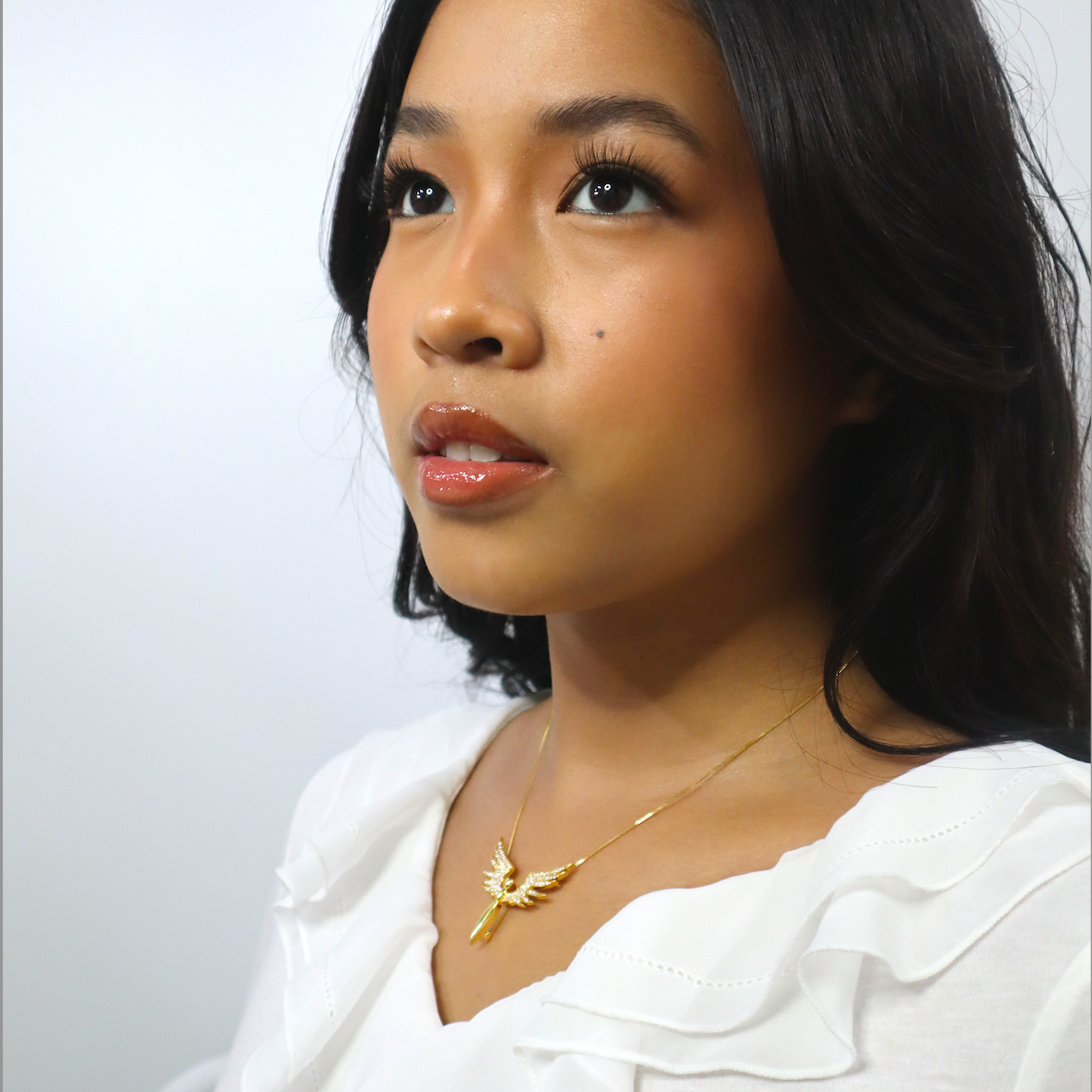 Angel Pin/Pendant – 14K Yellow Gold