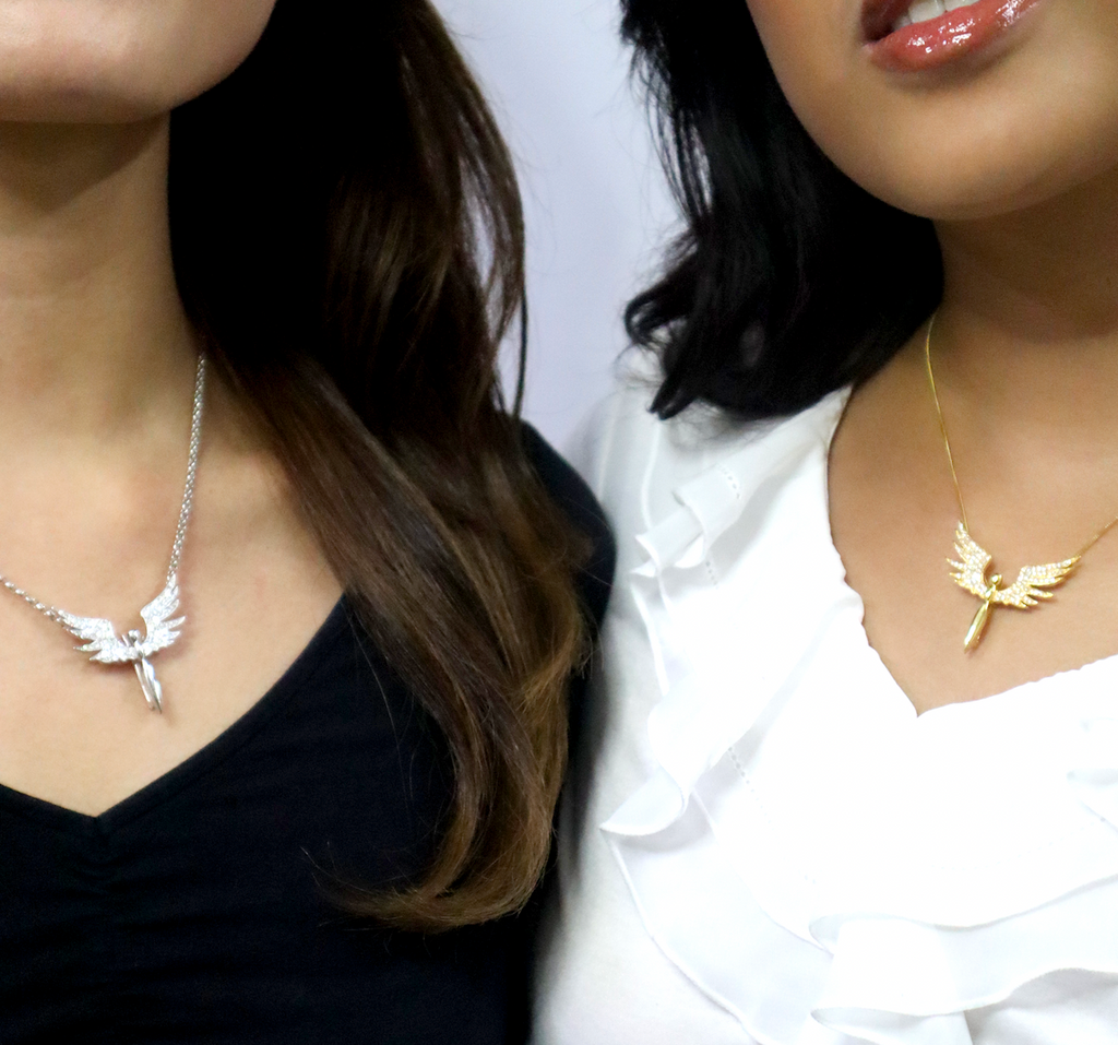 Angel Pin/Pendant – 14K Yellow Gold