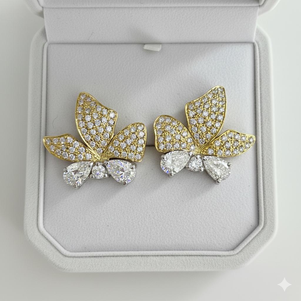 Diamond Terno Set – 14K Yellow & White Gold