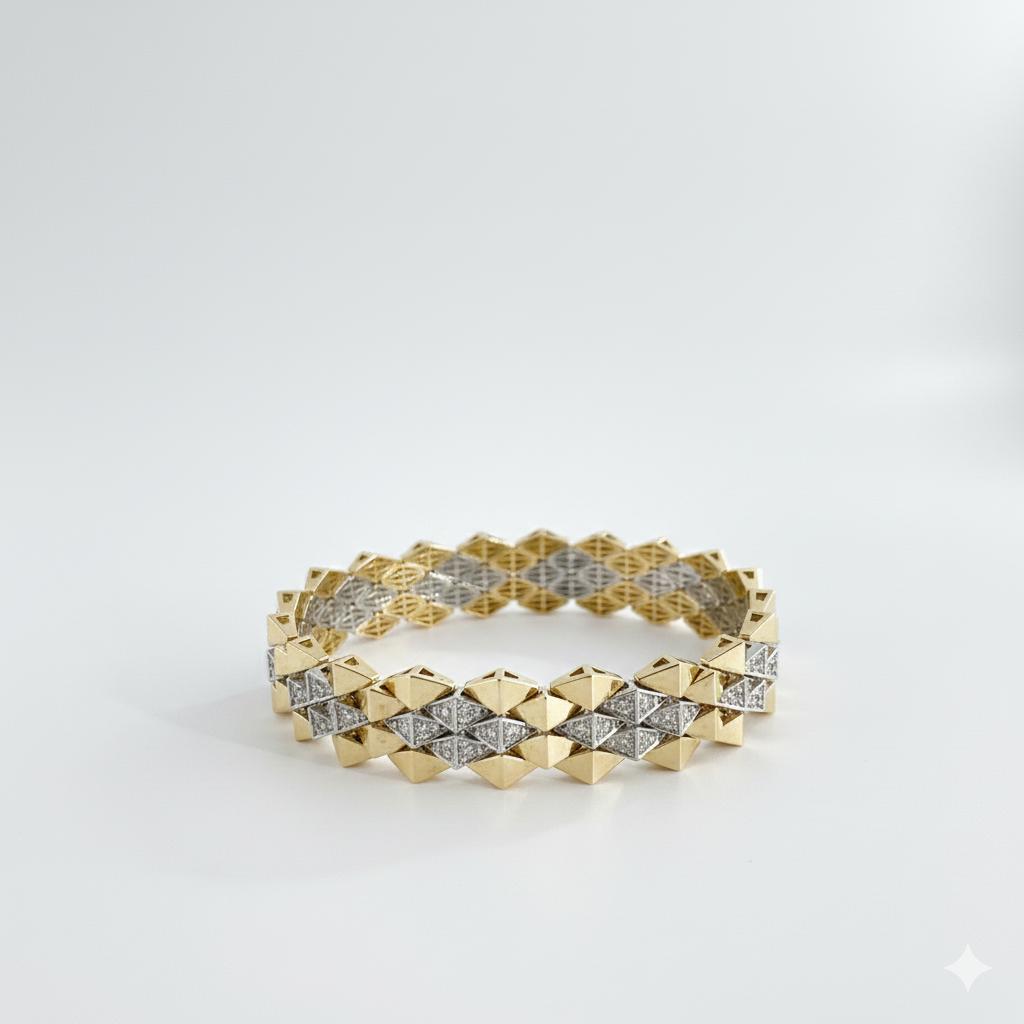 Bracelet – 18K Rose/White Gold