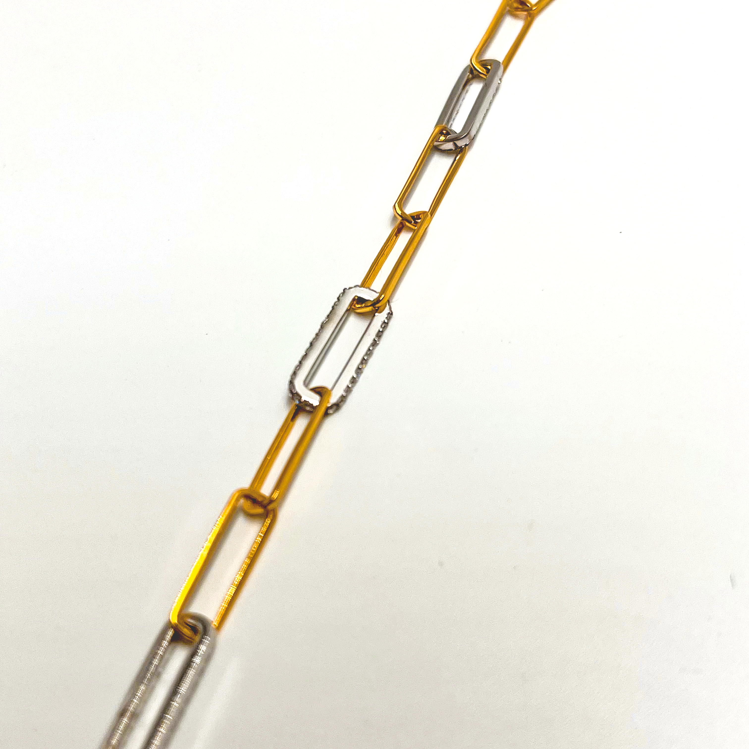 Bracelet – Yellow/White Gold with Diamonds