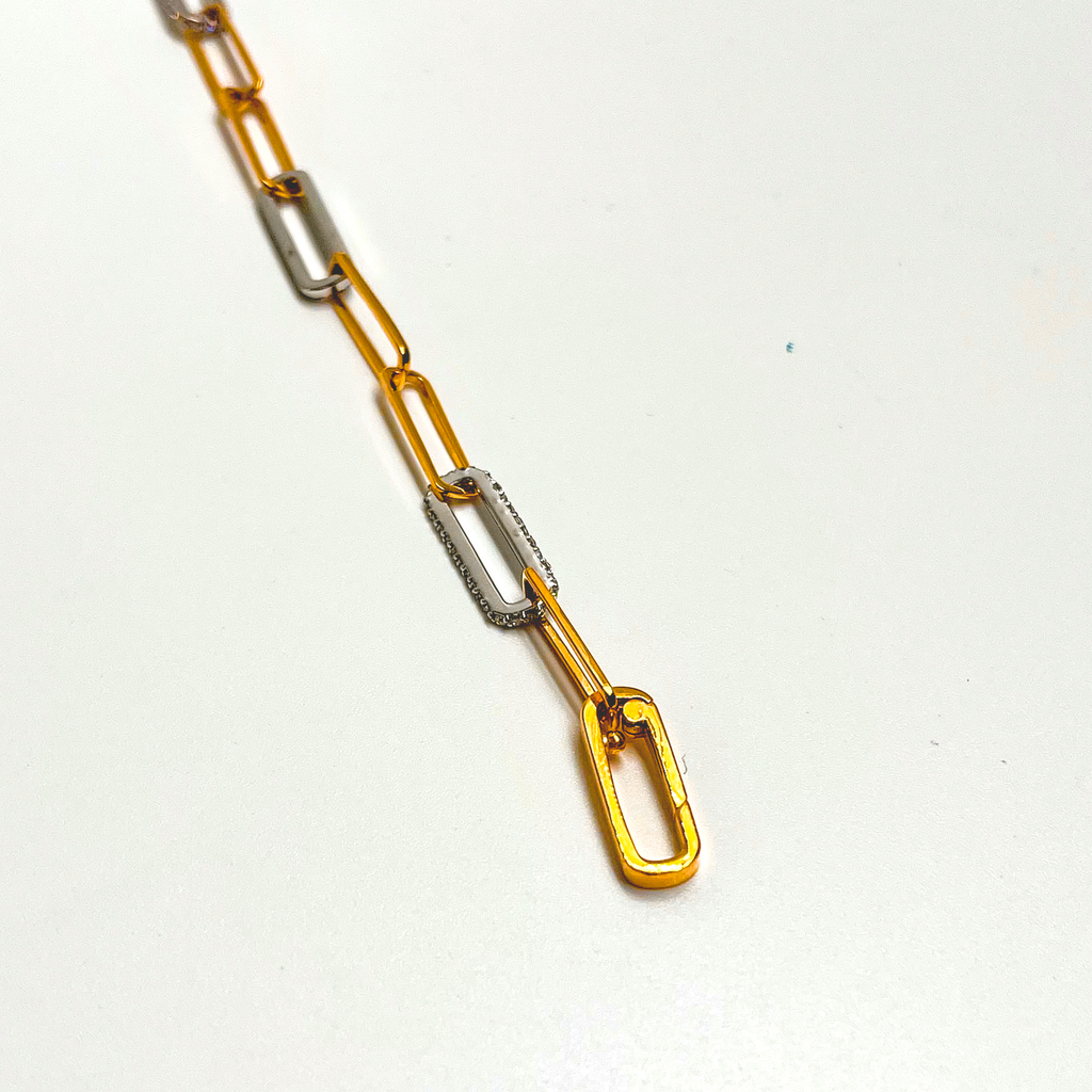 Bracelet – Yellow/White Gold with Diamonds