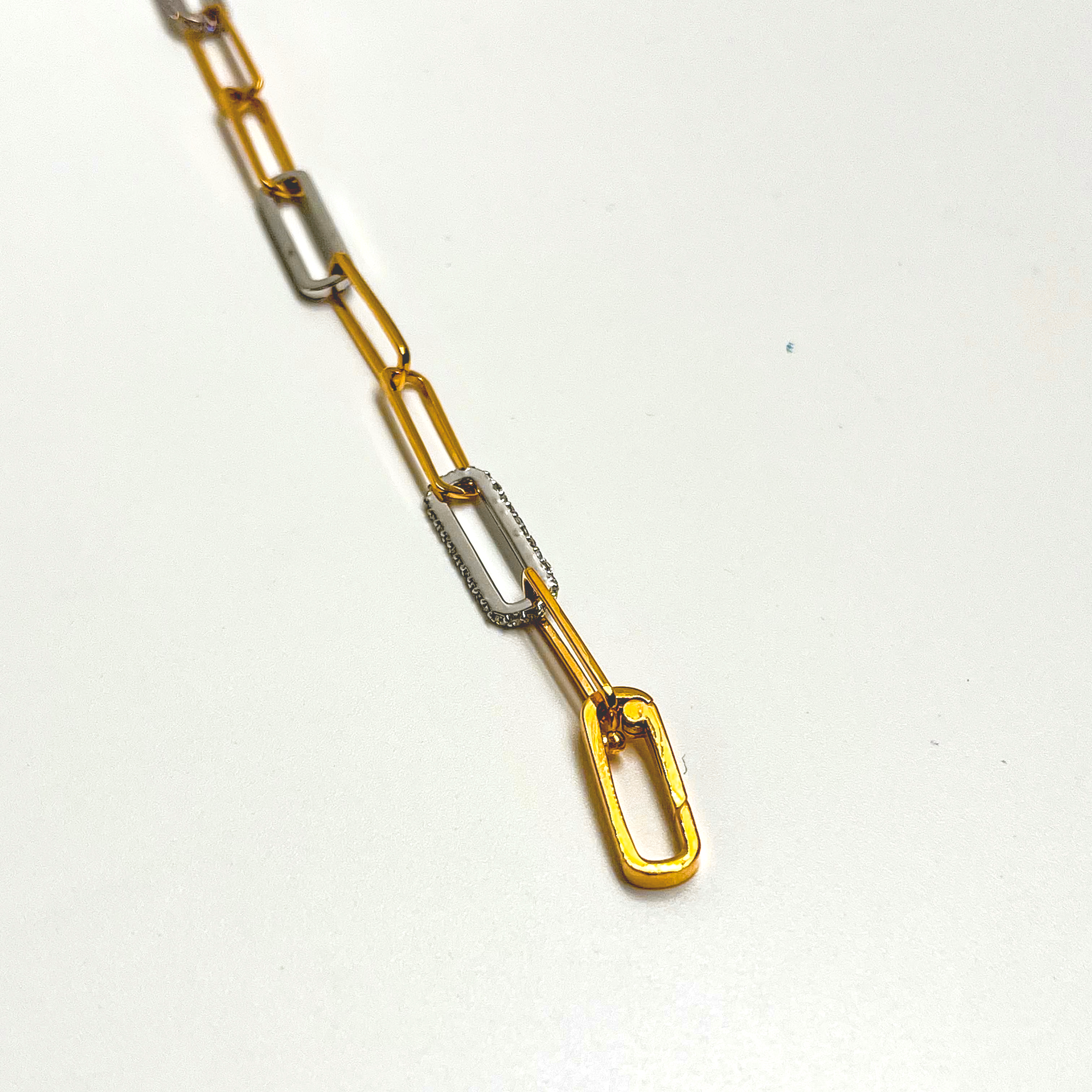 Bracelet – Yellow/White Gold with Diamonds