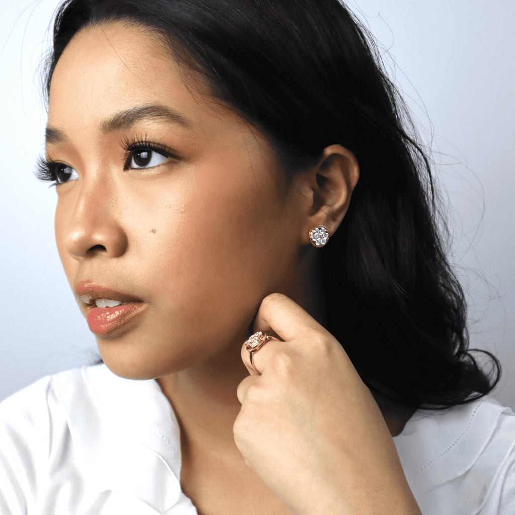 Round Terno Set – 14K Rose Gold