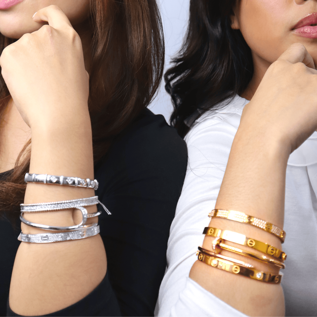 Love Bangle 18CM -Yellow Gold 18K
