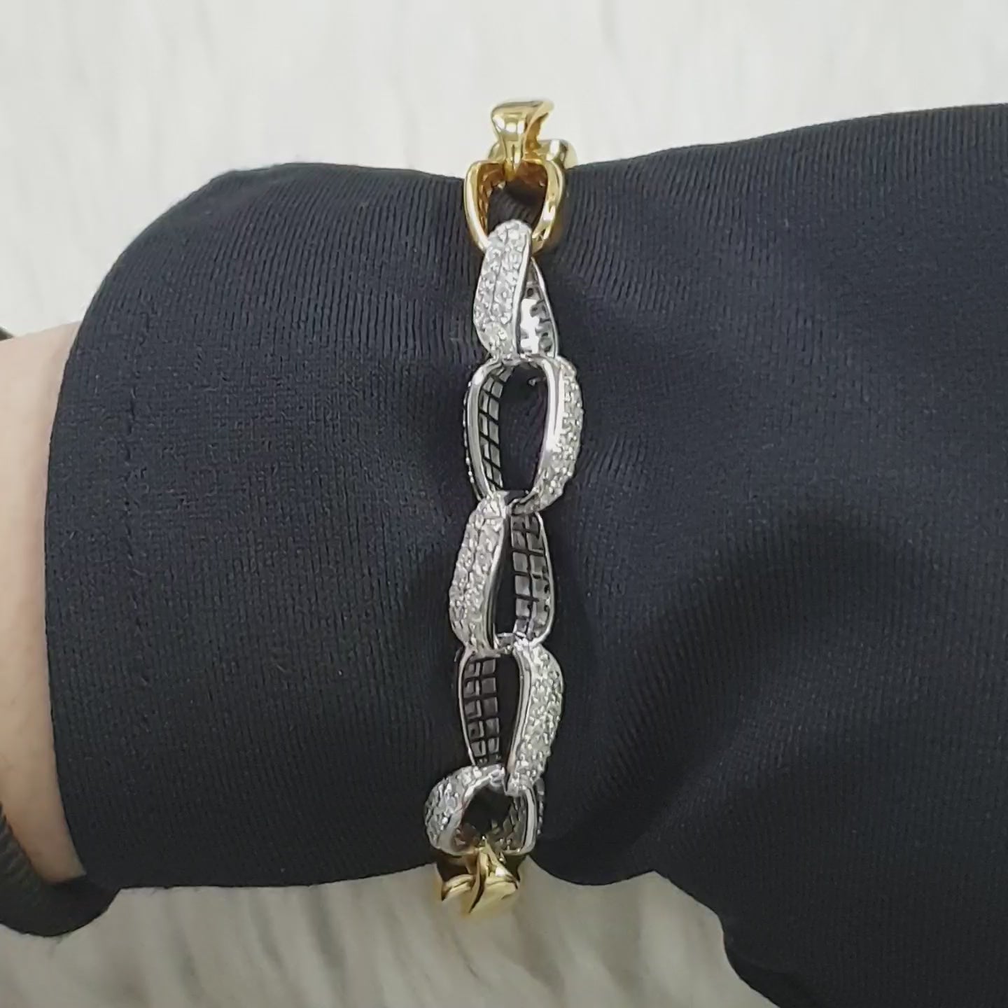 Bracelet - 18K Yellow Gold/White Gold