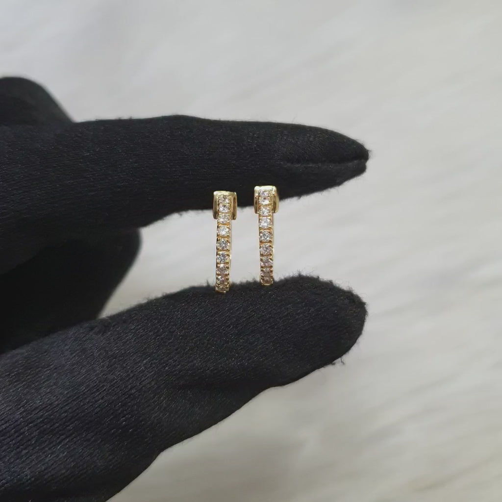 Pair Earring 18K Yellow Gold