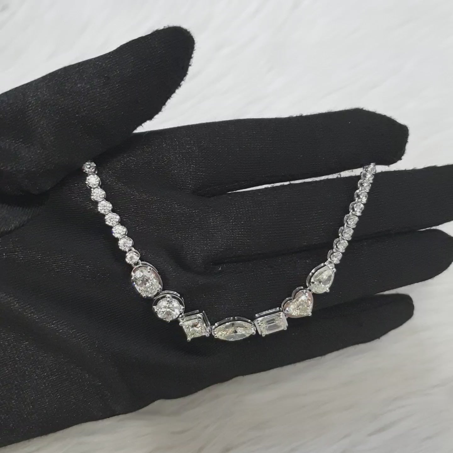 Necklace - 14K White Gold (SOLD - INQUIRE FOR MADE TO ORDER)