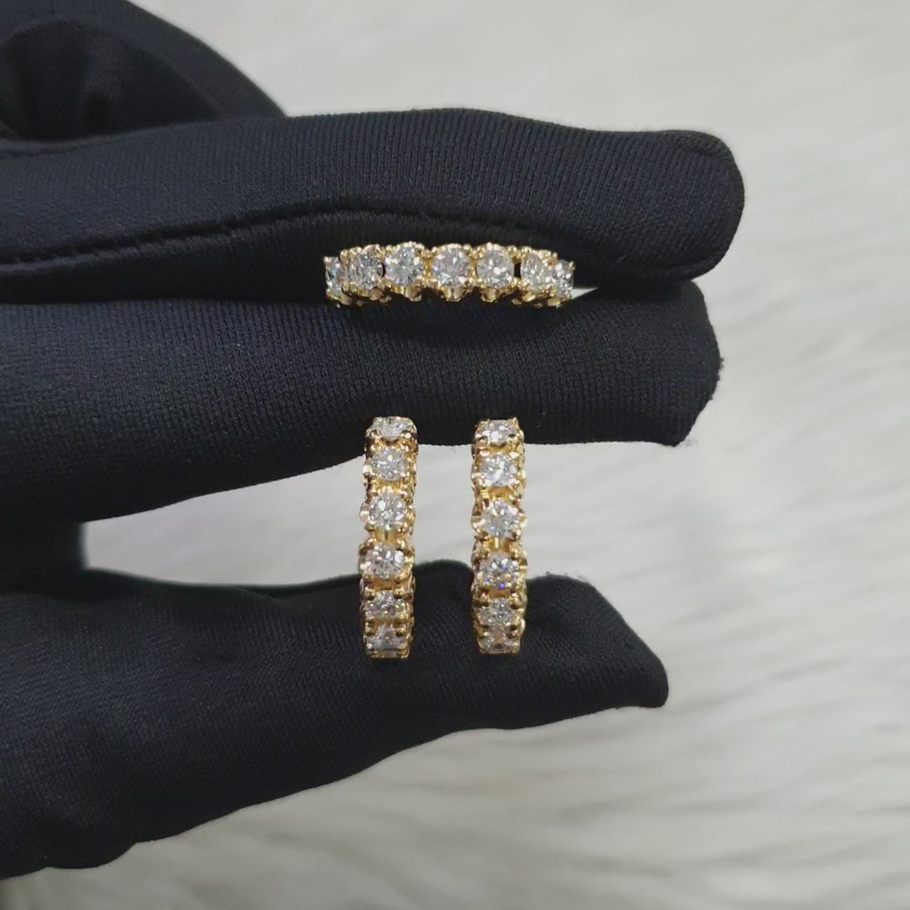 Terno - 14K Yellow Gold (SOLD - INQUIRE FOR MADE TO ORDER)