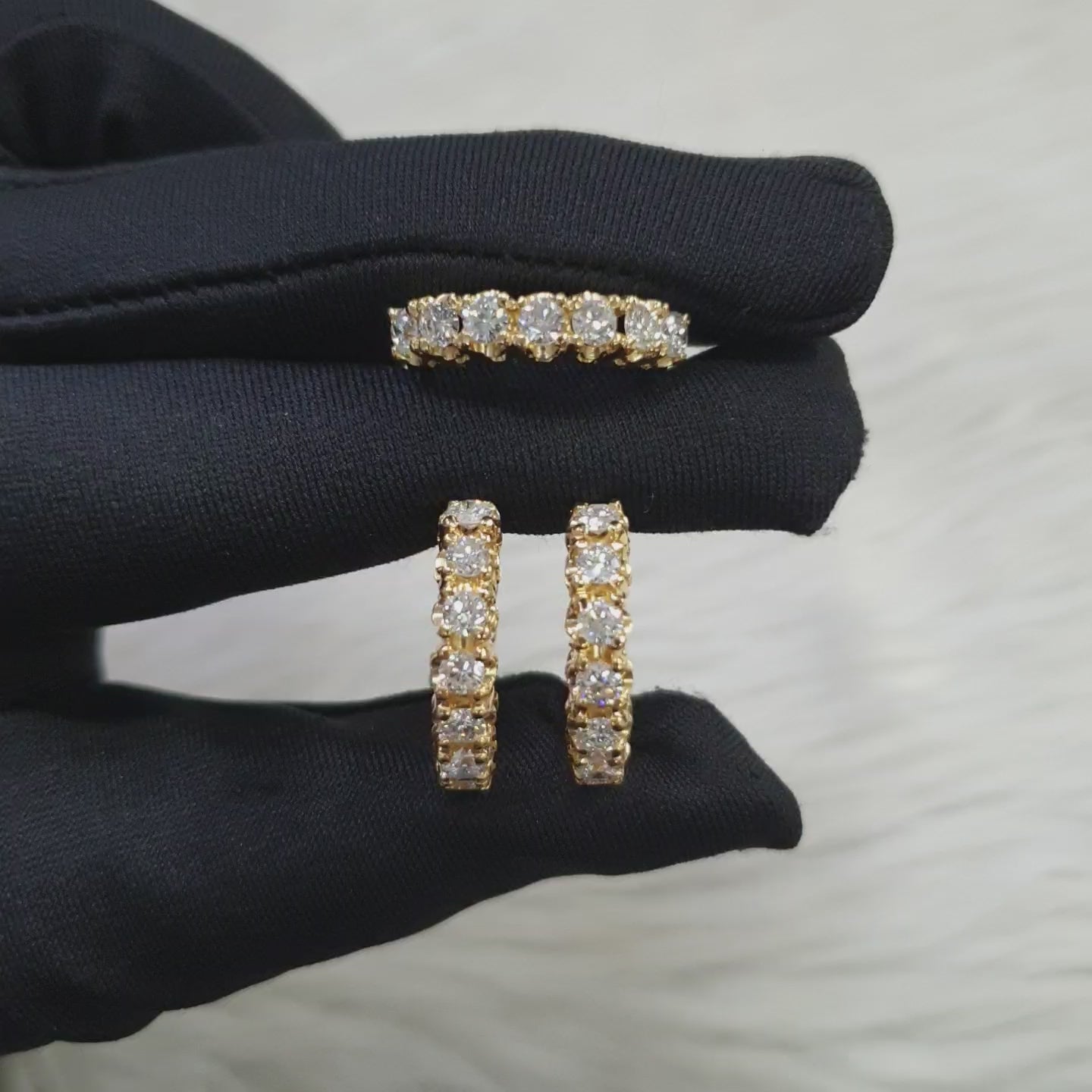 Terno - 14K Yellow Gold (SOLD - INQUIRE FOR MADE TO ORDER)