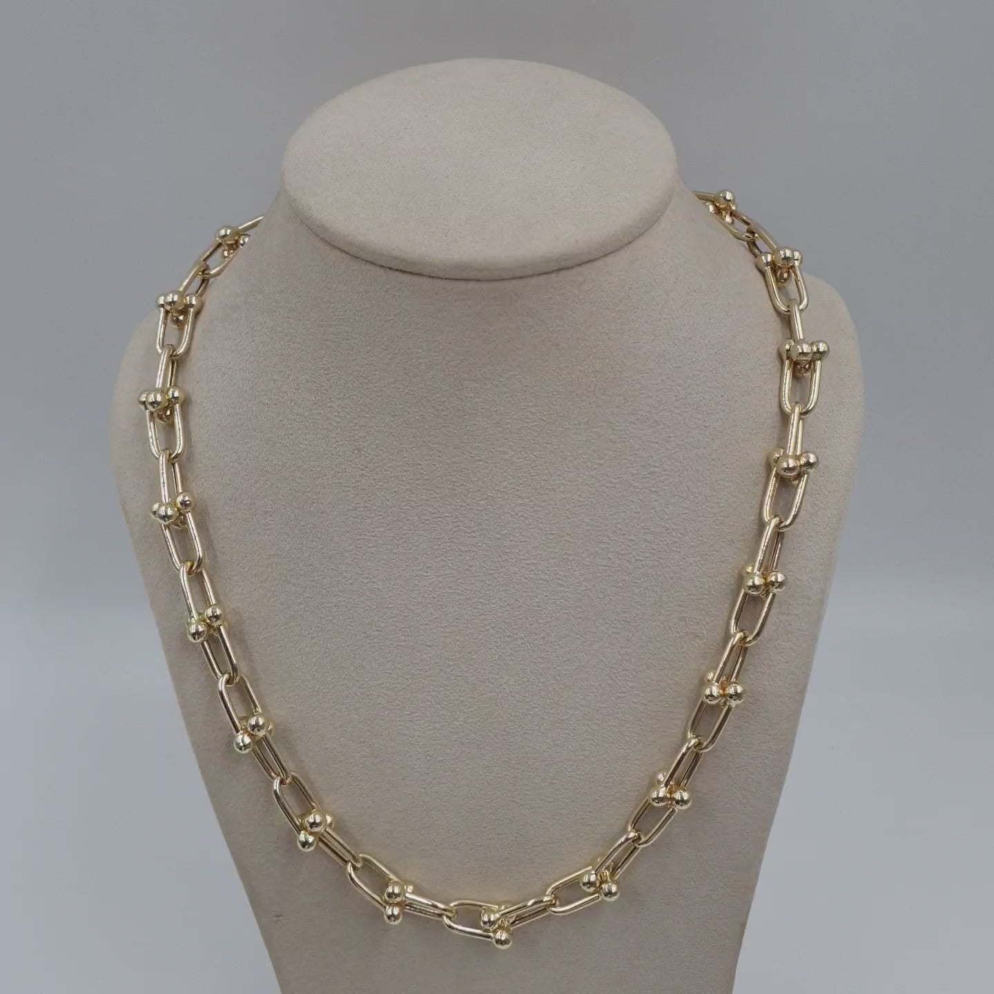 Hardware Necklace - 18KYellow Gold