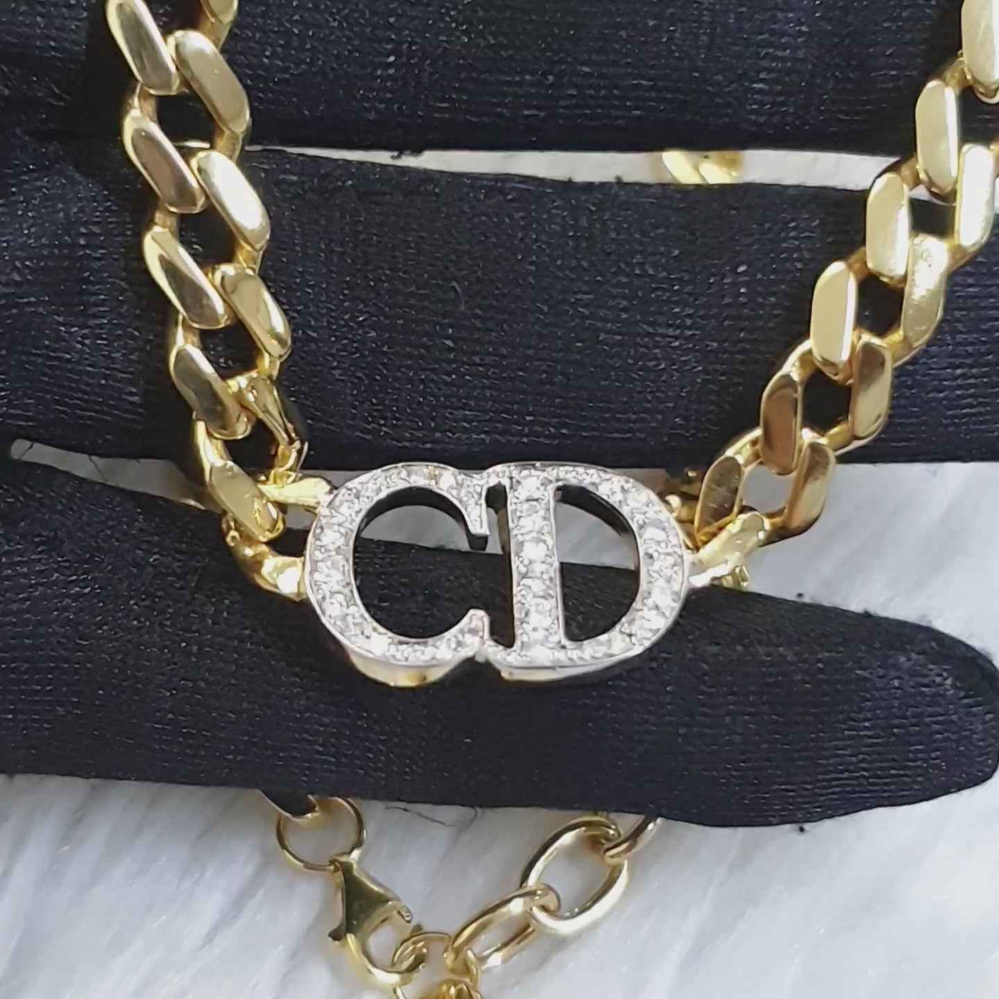 Necklace - 18K White / Yellow Gold (SOLD - INQUIRE FOR MADE TO ORDER)
