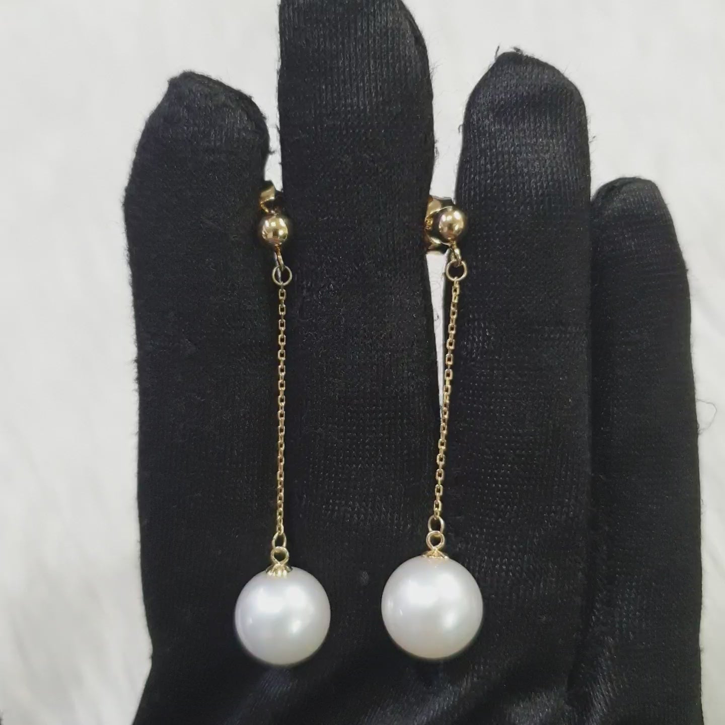 Pearl Drop Earring - 18K Yellow Gold