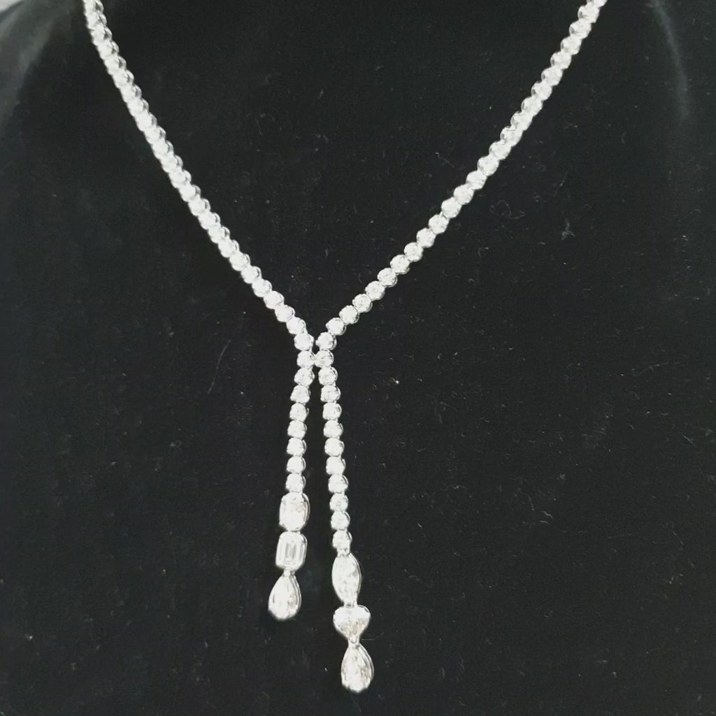 Necklace - 14K White Gold (SOLD - INQUIRE FOR MADE TO ORDER)