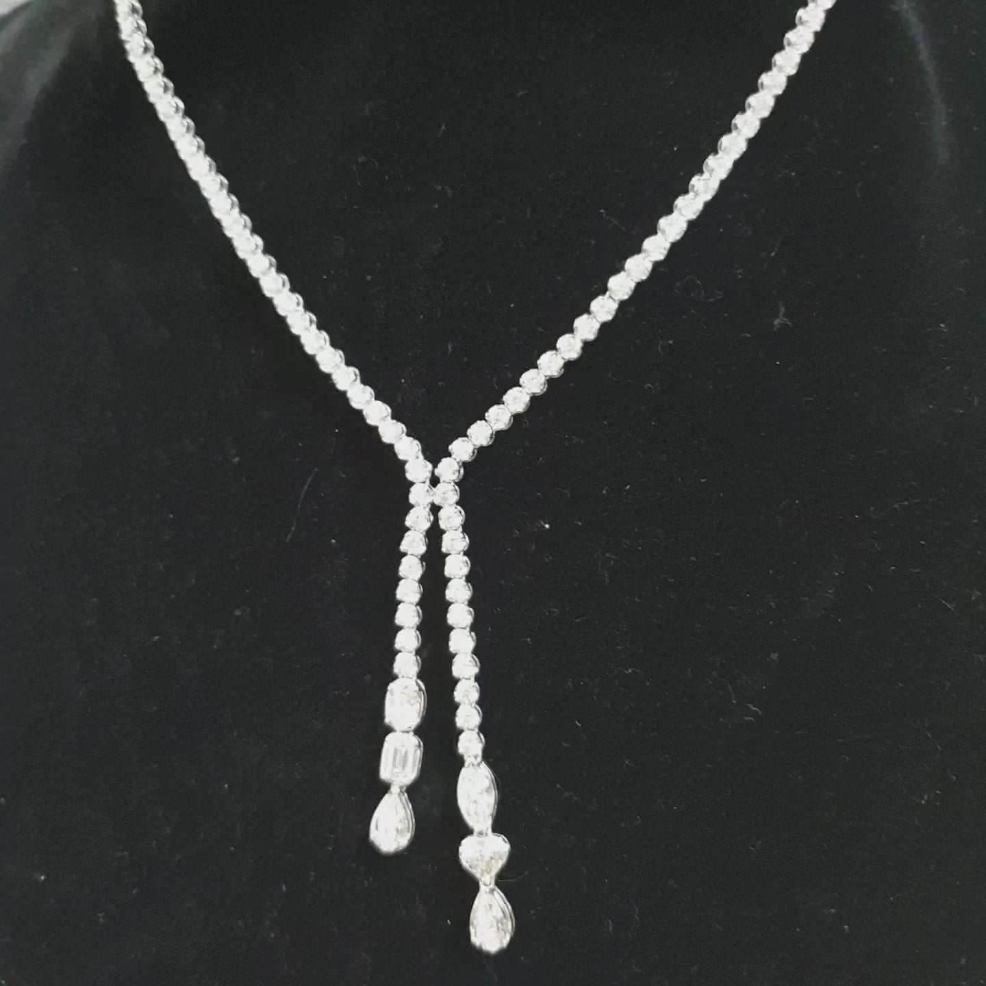 Necklace - 14K White Gold (SOLD - INQUIRE FOR MADE TO ORDER)