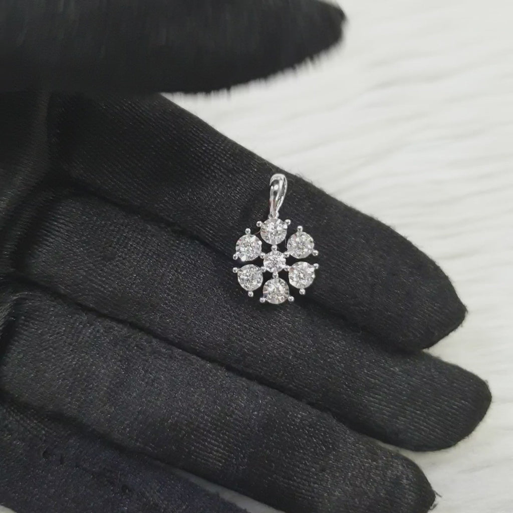 Pendant - 18K White Gold