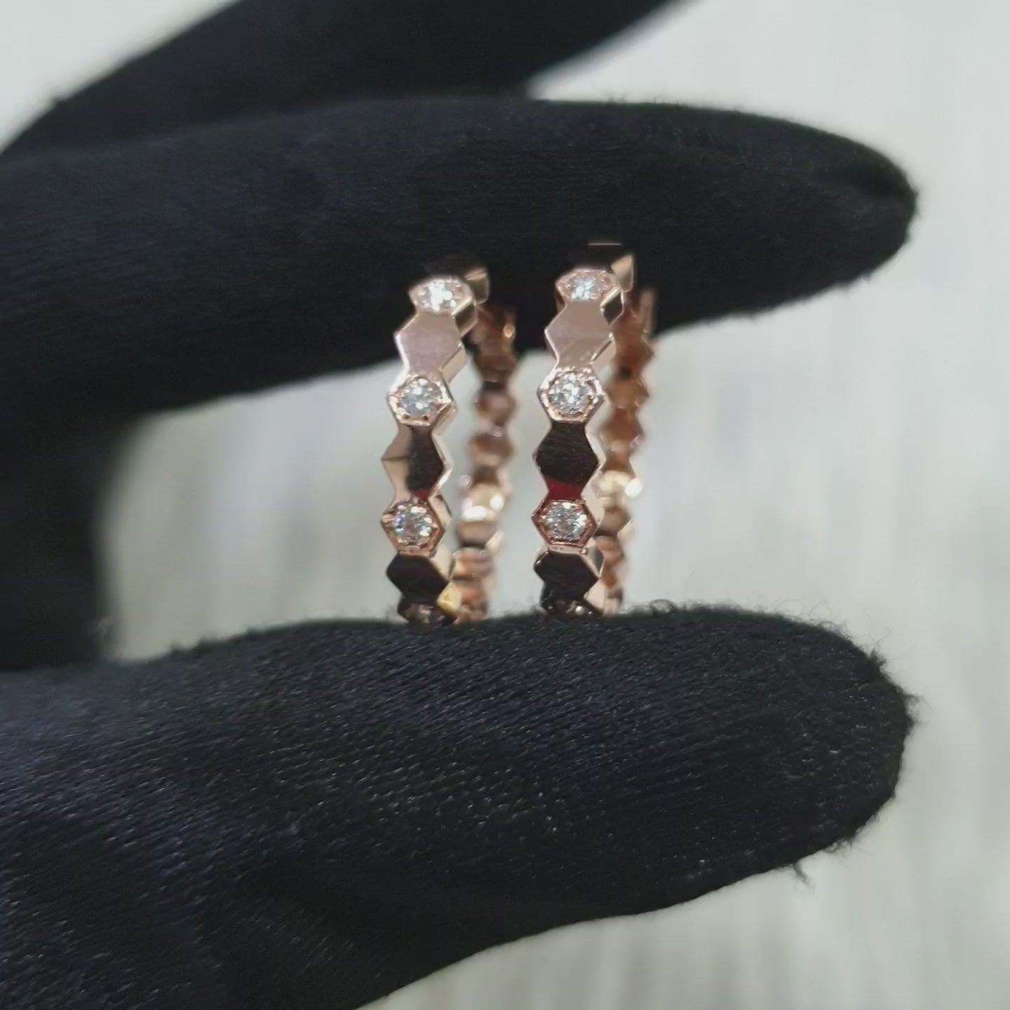 Hoop Earring - 18K Rose Gold