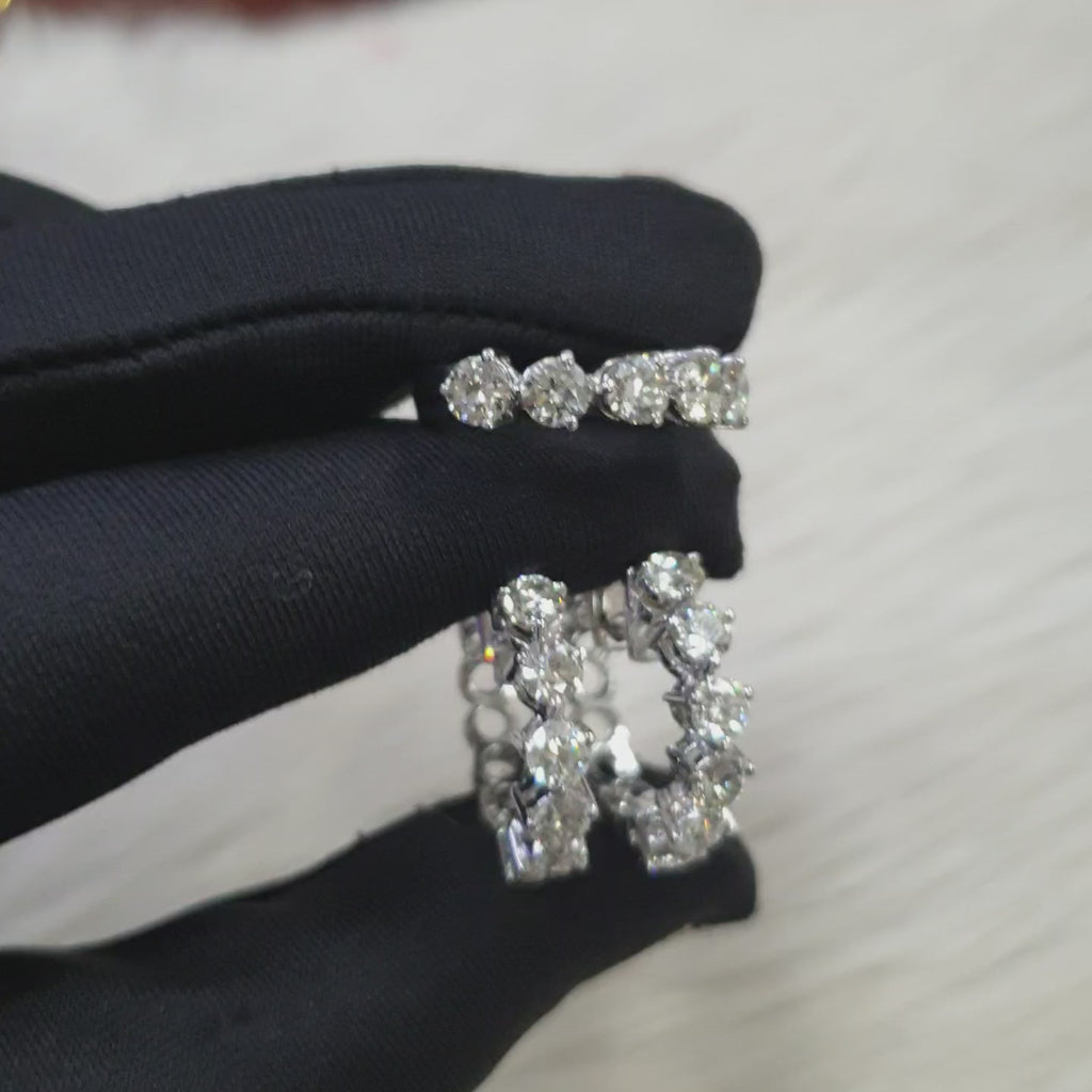 Creolla Terno - 14K White Gold