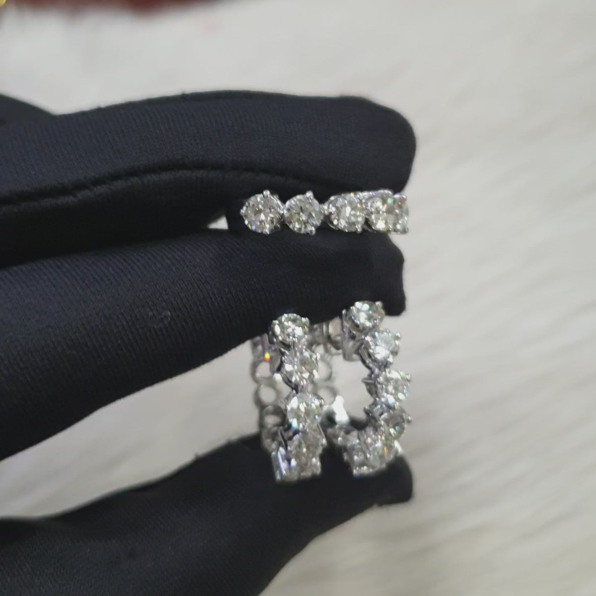 Creolla Terno - 14K White Gold